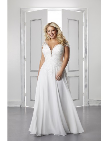 Vestidos de novia talla grande 3311...