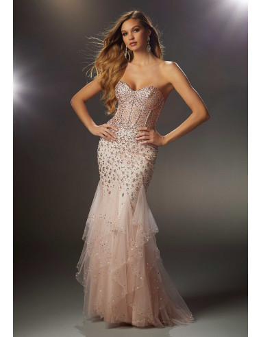 Vestidos de invitada 48027 Prom Morilee